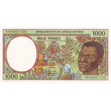 P202Eb Cameroon - 1000 Francs Year 1994